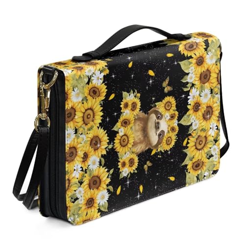 Ceudet Bibelhülle mit Retro-Blumen- und Kolibri-Druck, mit Schultergurt, Kunstleder, für Damen und Herren, Kirche, Bibeltasche, Schriftschutz, Buch-Organizer, Größe XL, Ceudet Bibelhülle mit Retro-Blumen- und Kolibri-Druck, mit Schultergurt, Kunstleder, für Damen und Herren, Kirche, Bibeltasche, Schriftschutz, Buch-Organizer, Größe XL, von Ceudet