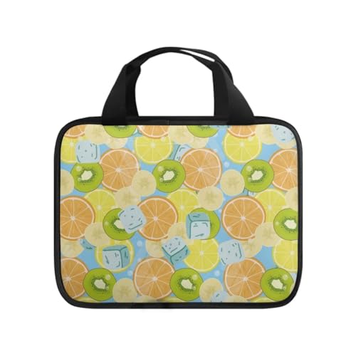 Ceudet Bibelstudiertasche, Damen, Herren, Bibelhülle, Buchhülle mit Reißverschluss, Iced Fruits, Einheitsgröße von Ceudet