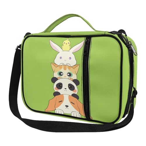 Ceudet Bibeltaschen und Tragetaschen für Damen, personalisierte Bibelhülle, Bibeltaschen, Süße Tiere, Einheitsgröße von Ceudet