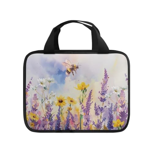 Ceudet Bibeltragetasche, Bibeltasche für Damen und Herren, Western-Bibeltasche, Violette Pflanzen, Einheitsgröße von Ceudet