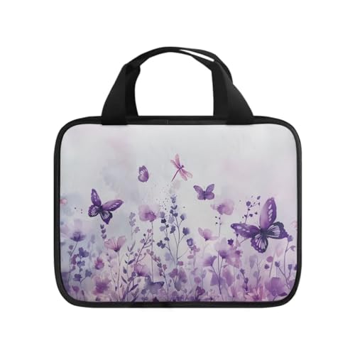 Ceudet Bibeltragetasche, Bibeltasche für Damen und Herren, Western-Bibeltasche, violettfarbener schmetterling, Einheitsgröße von Ceudet