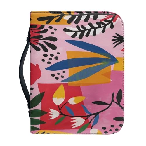 Ceudet Buchumschläge für Hardcover, Bibelhüllen für Damen und Herren, mit Taschen, Leder-Bibelhüllen, Aloe vera, xxl von Ceudet