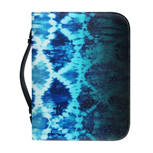 Ceudet Große Bibelhüllen, Bibelhülle, Leder, Bibelhüllen für Mädchen und Herren, Blaue Wiedergabe, xl von Ceudet