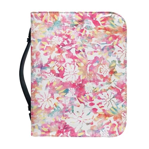 Ceudet Große Bibelhüllen, Bibelhülle, Leder, Bibelhüllen für Mädchen und Herren, Rote Wiedergabe, L von Ceudet