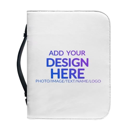 Ceudet Individuelle Bibelhülle für Frauen – stilvolle personalisierte Bibelhülle mit Griffen – Bibeltaschen-Tagebuchhülle, Namen hinzufügen, Schriften, inspirierende Texte, individuelles florales von Ceudet