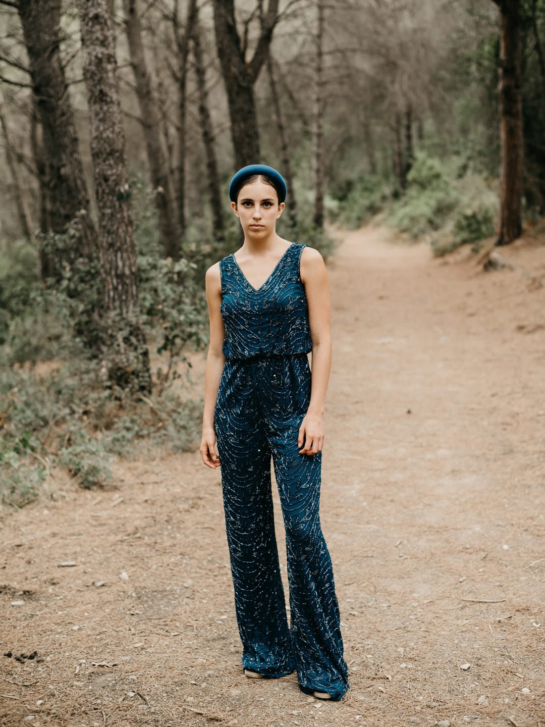 Alba Jumpsuit Petrol von CeylanBCN