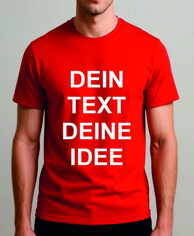 Günstiges T-Shirt Individuell Beschriftbares - Perfekt Für Deinen Wunschtext von Ceymila
