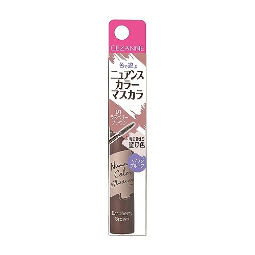 Cezanne Nuance Color Mascara - 01 Raspberry Brown von Cezanne