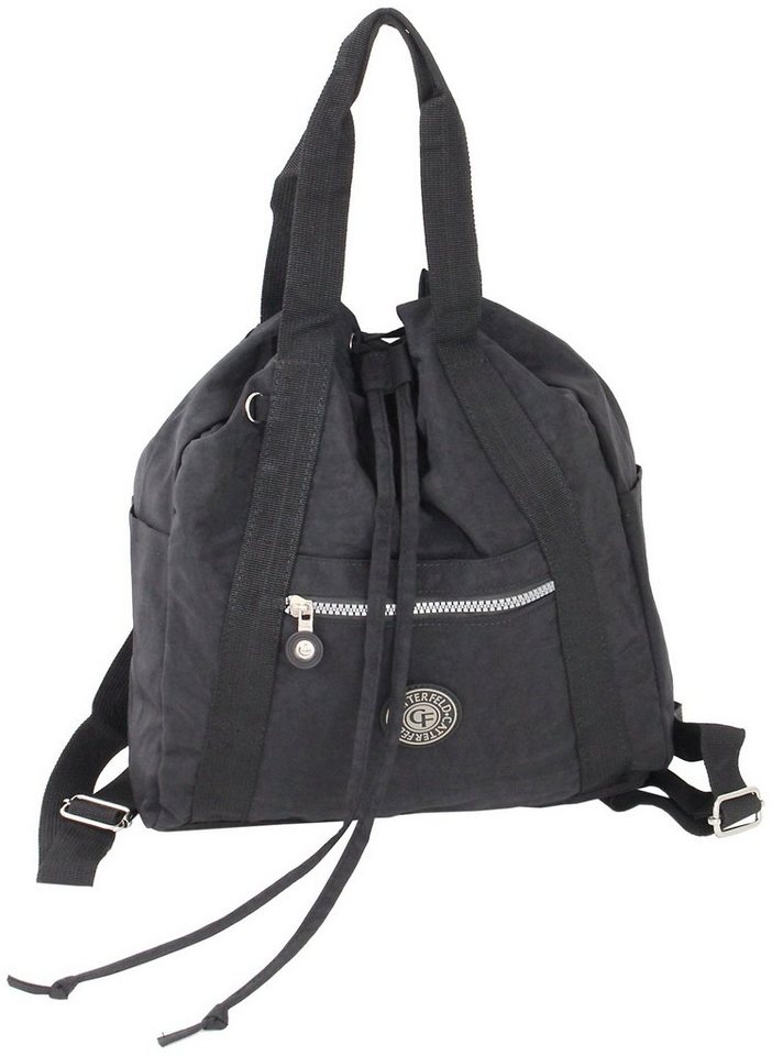 CF CATTERFELD Cityrucksack und Handtasche in Einem, 2in1 leichter Freizeitrucksack/Schultertasche, Leicht von Cf Catterfeld