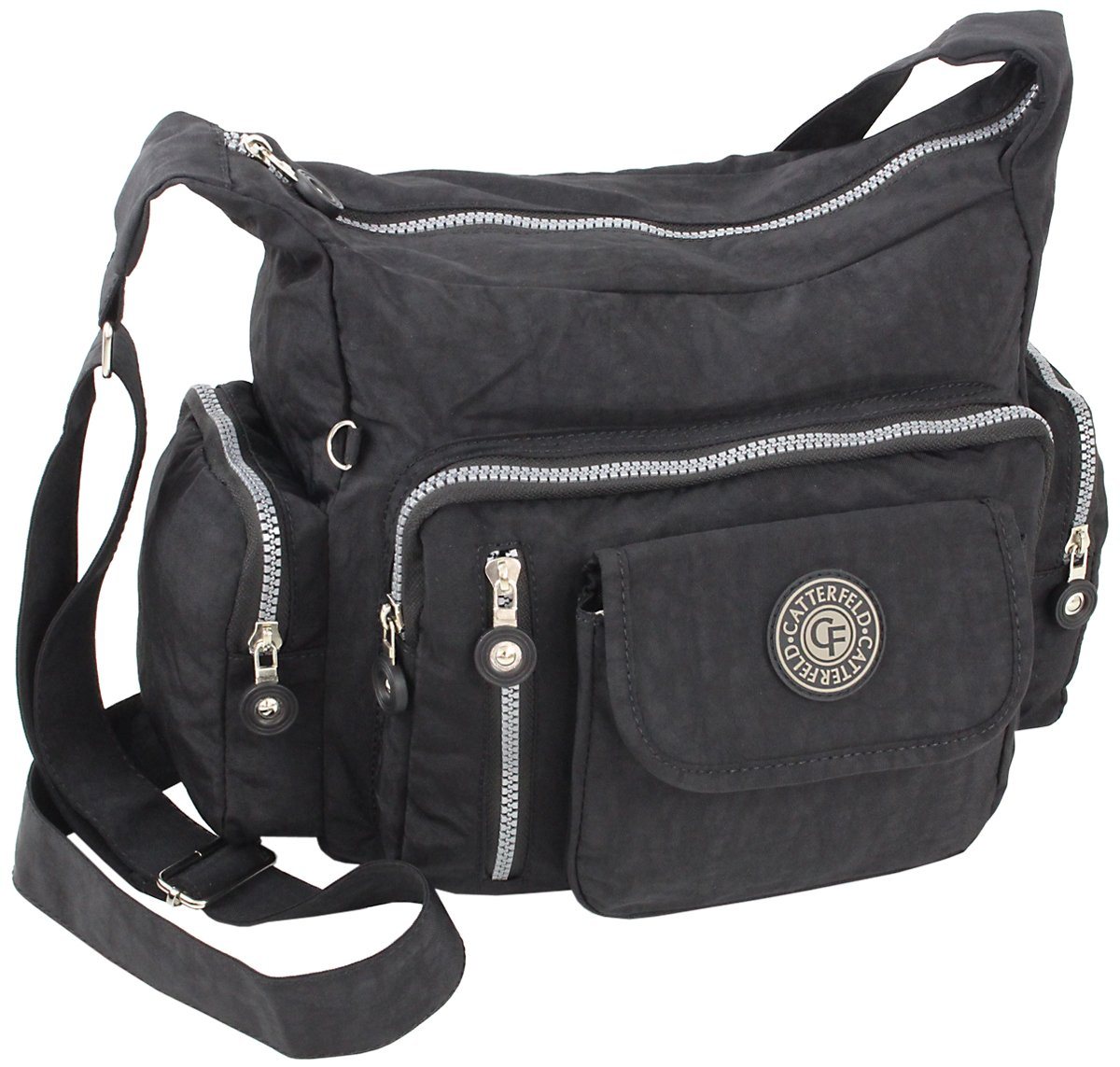 CF CATTERFELD Umhängetasche - Sehr leichte Damen Schultertasche - Nylon Freizeittasche von CF CATTERFELD