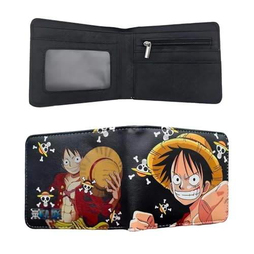 Anime Wallet One Pice Wallet Lufy Tony Choper für Jungen Mädchen Geschenk (1), 2, Casual von Cfiriec