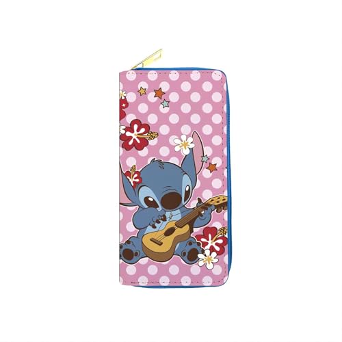 Cfiriec Anime Cartoon Wallet Lil and Stith Geldbörse für Jungen Mädchen Geschenk, 8, Casual von Cfiriec