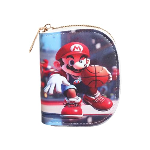 Cfiriec Cartoon Movie Game Mari Wallet The Super Gamer Wallet for Boys Girls Game Lover, 13, Casual von Cfiriec