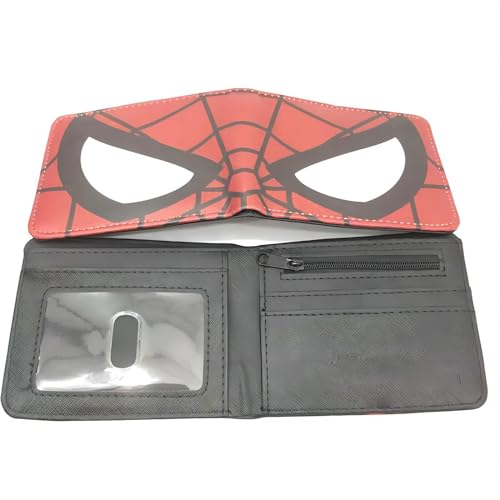 Cfiriec Cartoon Movie Supehero Wallet Spideman Geldbörse für Jungen Mädchen Filmliebhaber, 10, Casual von Cfiriec