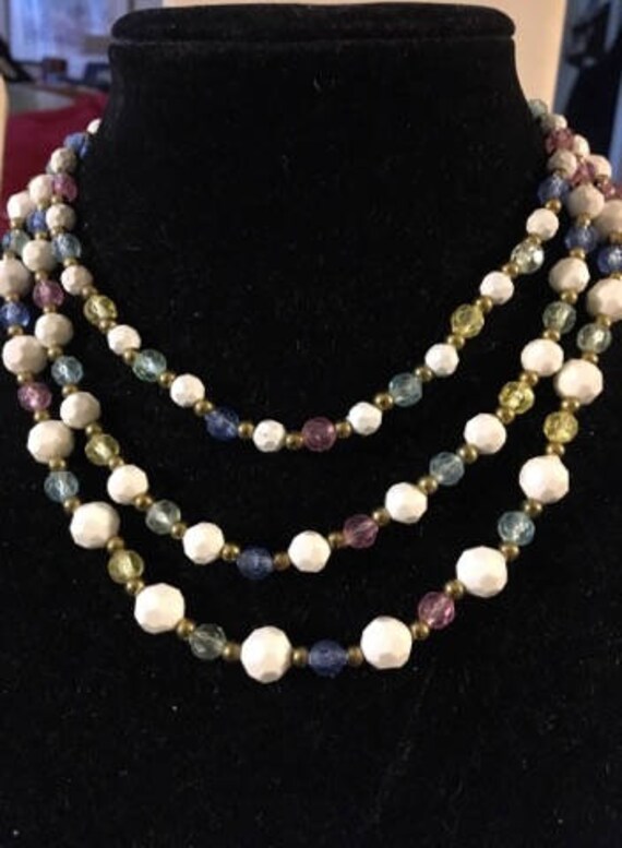 Vintage Multi Farbe Und Weiß Strand Vintage Multi Farbe Und Weiß Strand von ChaDavidVintage