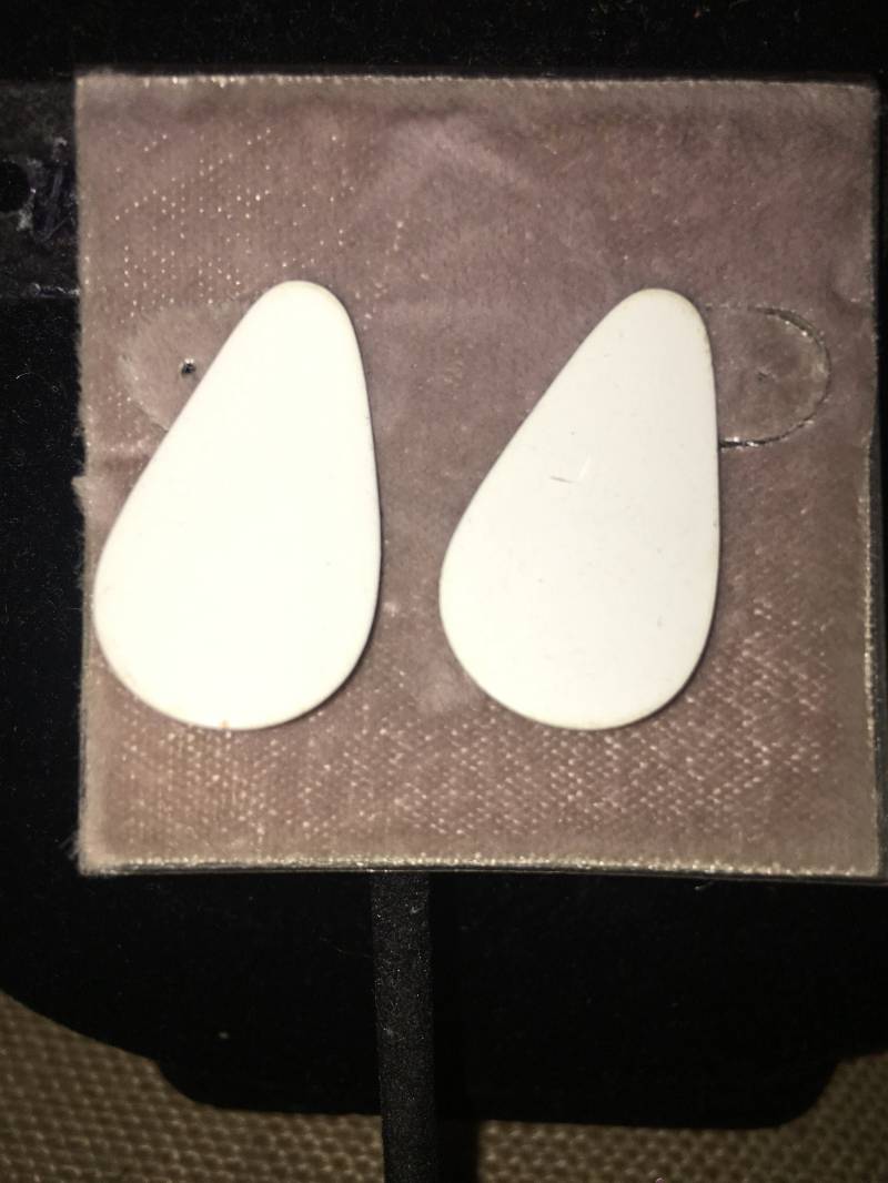 Vintage Ohrringe Weiße von ChaDavidVintage