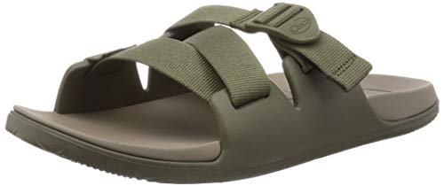 Chaco Chillos Slide Sandale für Herren, (fossil), 41 EU von Chaco