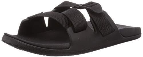 Chaco Chillos Slide Sandale für Herren, (schwarz), 45 EU von Chaco