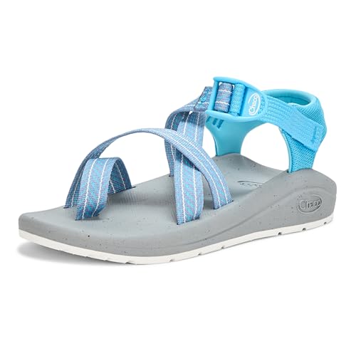 Chaco Damen Cushz Toe-Loop Sandalen, Frond Pacific, 38 EU Chaco Damen Cushz Toe-Loop Sandalen, Frond Pacific, 38 EU von Chaco