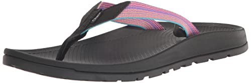 Chaco Damen Lowdown Flip Flop, Rising Pink Schafgarbe, 38 EU von Chaco