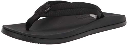 Chaco Herren Chillos Flip Flipflop, Tube Schwarz, 45 EU von Chaco