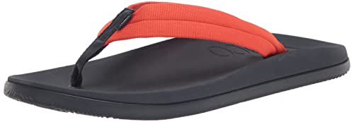 Chaco Herren Chillos Flip Sandale, Tube Spicy Orange, 43 EU von Chaco