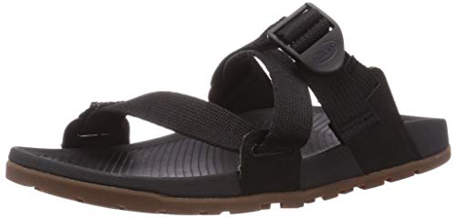 Chaco Herren Lowdown Rutsche Sandale, Schwarz, 39.5 EU von Chaco