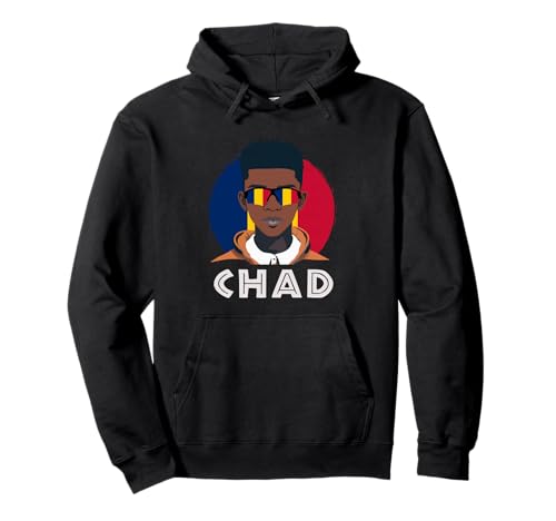 Tschad, Chadian Flagge, Chad Boy, African Boy, Chadian Teen Pullover Hoodie von Chad Flag Gifts for Chadian Teens & Boys