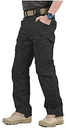 Chagoo 2021 Upgraded Tactical Waterproof Pants, Mens Waterproof Hiking Tactical Trousers for Combat Outdoor Hiking Black S von Chagoo