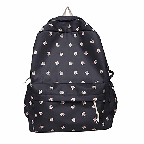 Chagoo Niedlicher Kawaii Rucksack mit Blumenmuster - Coquette Design für Frauen (C) von Chagoo