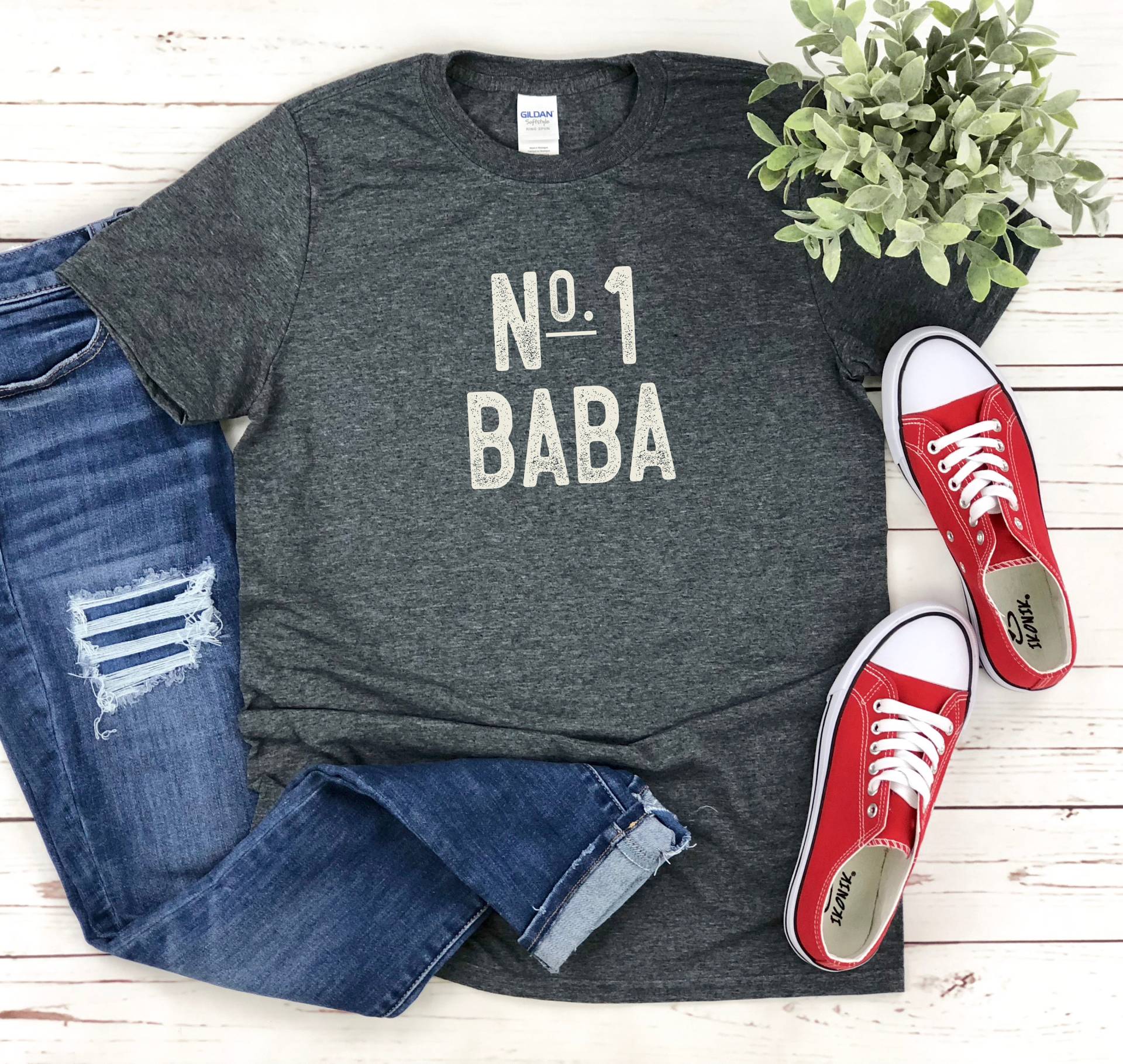 No1 Baba Shirt, Best Ever, Baba, Schwangerschaftsanzeige, Oma Geschenke, Großeltern Baby Ankündigung von ChaiMockingbird