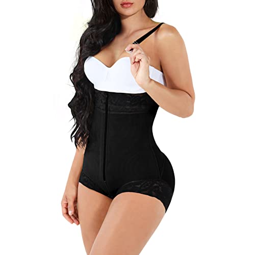 Chaierfei Shapewear für Frauen Bauchkontrolle Fajas Colombianas Body Shaper Butt Lifter Kompressionskleidung Offene Brust Body, schwarz, XL Chaierfei Shapewear für Frauen Bauchkontrolle Fajas Colombianas Body Shaper Butt Lifter Kompressionskleidung Offene Brust Body, schwarz, XL von Chaierfei