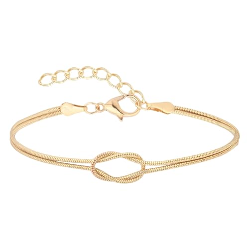 Chaies Runde Metallarmbänder, Schlangenarmband für Männer, Mehrzweck-Schlangenkette Schmuck aus Metall, modischer Partyschmuck, tragbares Armband für Verabredungen, Abschlussfeier, Se référer au von Chaies