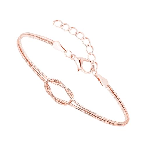 Chaies Runde Metallarmbänder, Schlangenarmband für Männer, Mehrzweck-Schlangenkette Schmuck aus Metall, modischer Partyschmuck, tragbares Armband für Verabredungen, Abschlussfeier, Se référer au von Chaies