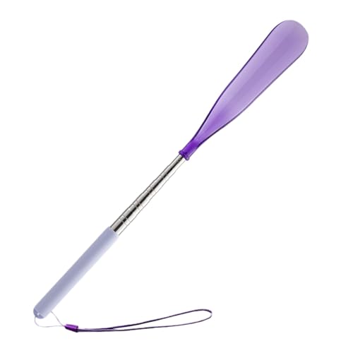 Chaies Teleskopschuhlöffel, ausziehbarer Schuhlöffel | Schuhlöffel mit langem Griff - Leicht zu tragender Schuhlöffel, tragbarer Schuhlöffel, Schuhschaufel für Senioren, Männer und, violett, Se von Chaies