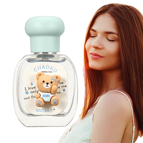 Fruchtiges Parfüm - 25 ml transparenter Duftnebel in Bärenform mit fruchtig-blumigem Duft - Langanhaltend duftendes Körperspray für positive, lebendige Damen Chaies von Chaies