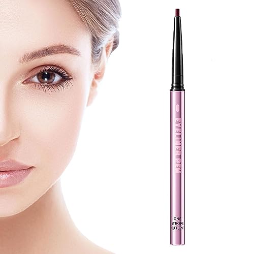 Wischfester Eyeliner - Matter, wischfester Eyeliner für Damen,Natürlich gefärbter Candelilla-Wac -Augenliner für Damen und Herren, leicht zu entfernen, kein Anbacken des Augen-Make-ups Chaies von Chaies