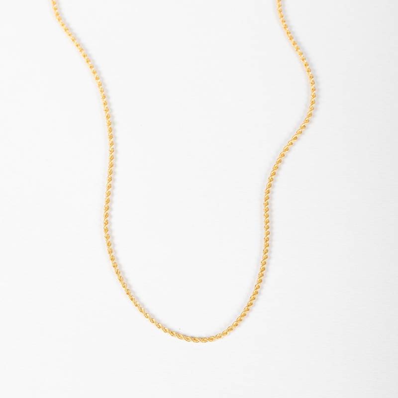 14K Echtgold Seilkette, Gelbgold Seilkette Halskette, 1, 65 Mm 18 "Bis 24", Männer Frau Twist Hohles Geschenk 14K Echtgold Seilkette, Gelbgold Seilkette Halskette, 1, 65 Mm 18 "Bis 24", Männer Frau Twist Hohles Geschenk von ChainJewelryME