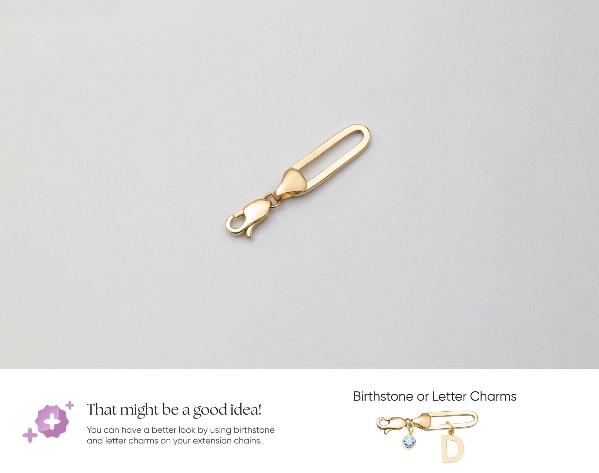 One Link Büroklammer Kette , Verlängerungskette in 3, 2 cm Länge 14K Echtgold 5, 80 Mm 1, 25 Zoll Verlängerung Hummerkralle One Link Büroklammer Kette , Verlängerungskette in 3, 2 cm Länge 14K Echtgold 5, 80 Mm 1, 25 Zoll Verlängerung Hummerkralle von ChainJewelryME