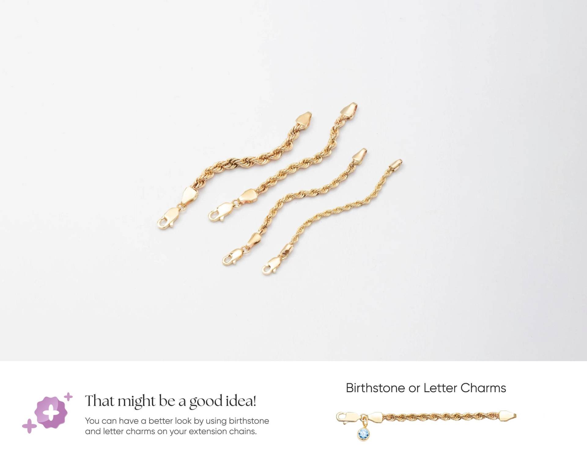 Seil Verlängerungskette, 14K Echtgold Twisted Fancy Verlängerung, Halskette Oder Armband Länger, Hohle Verlängerung Seil Verlängerungskette, 14K Echtgold Twisted Fancy Verlängerung, Halskette Oder Armband Länger, Hohle Verlängerung von ChainJewelryME