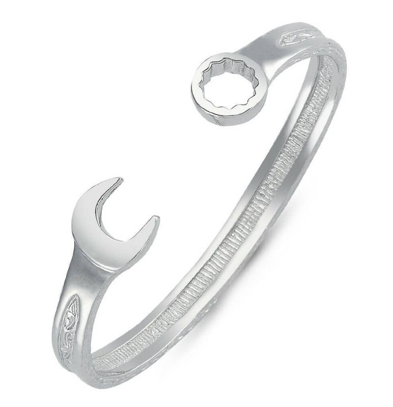 sterling Silber Torque Armreif Herren Spanner Torq Solid Armband Geschenkbox von ChainReactionUK