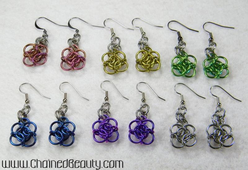 Niobium Tao Knoten Ohrringe Niobium Tao Knoten Ohrringe von ChainedBeauty