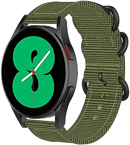 Chainfo Uhrenarmband kompatibel mit Galaxy Watch 4 / Watch 4 Classic/Watch 5 / Watch 5 Pro Watchband Nylon Sport Outdoor NO220907 (20mm, Pattern 1) von Chainfo