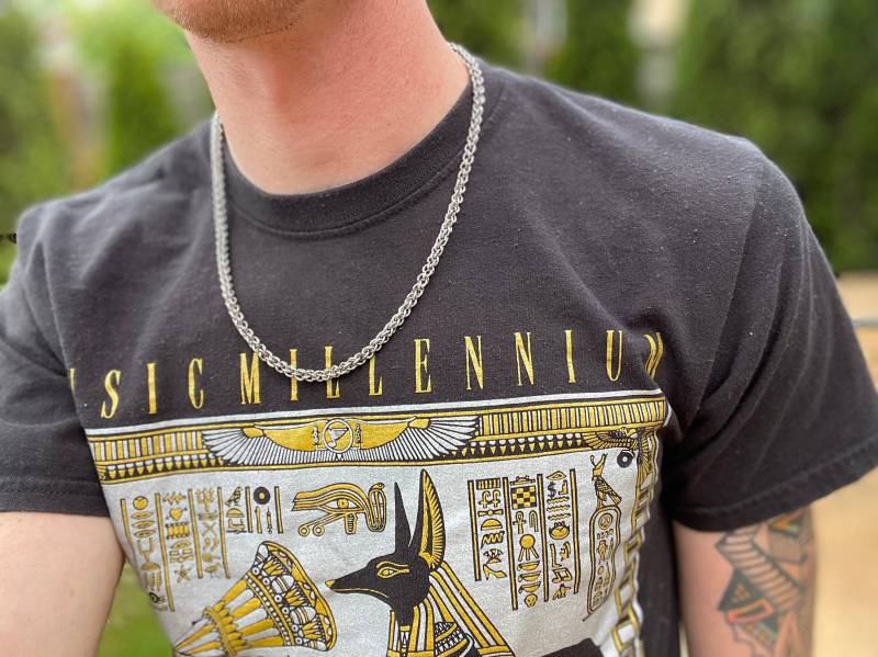 Geschweißte Kettenglieder Jens Pind - Chainmaille Halskette Edelstahl Geschweißte Kettenglieder Jens Pind - Chainmaille Halskette Edelstahl von ChainmailleByBim