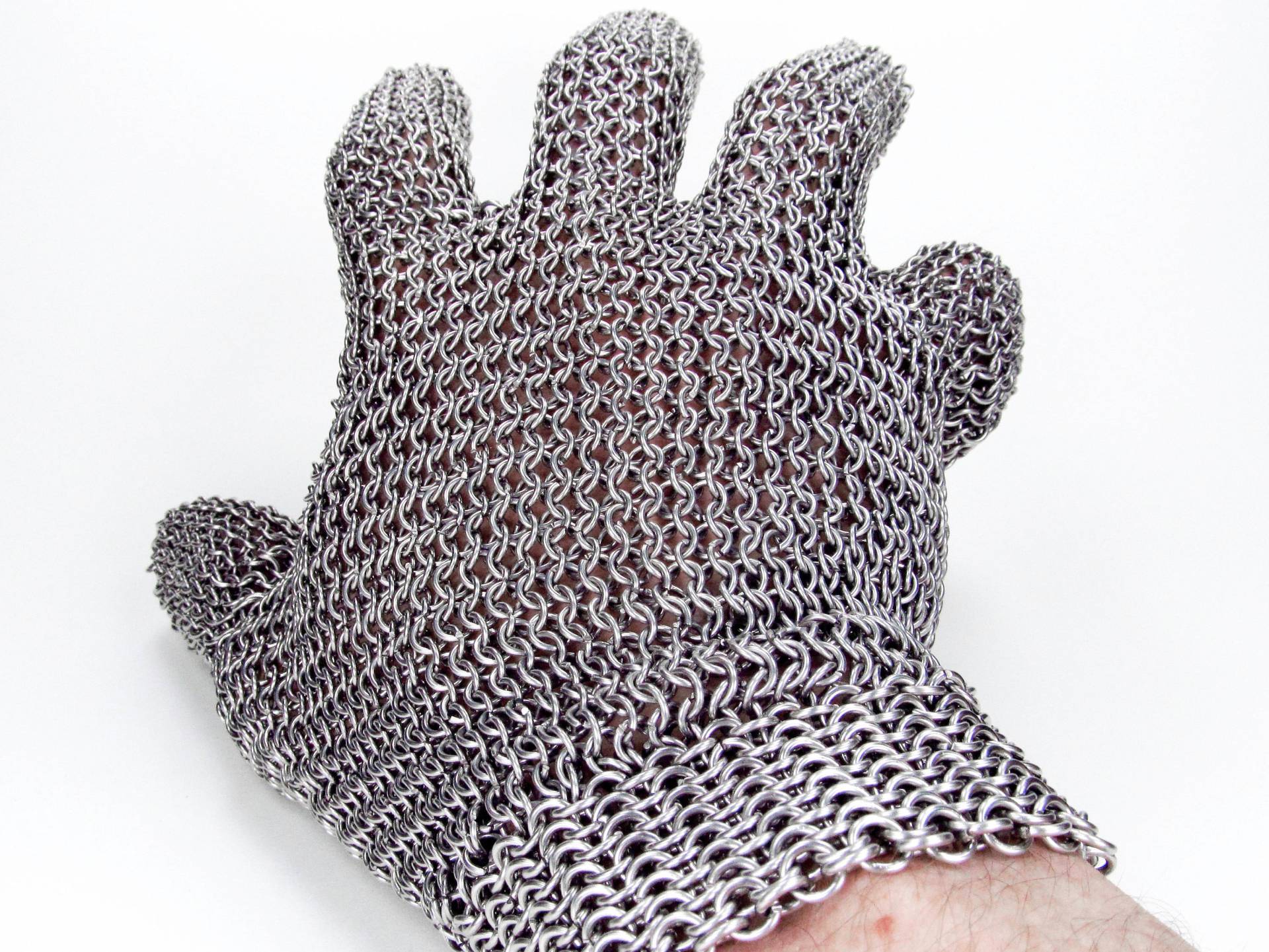 Handgefertigter Chainmaille Handschuh Aus Edelstahl Handgefertigter Chainmaille Handschuh Aus Edelstahl von ChainmailleByBim