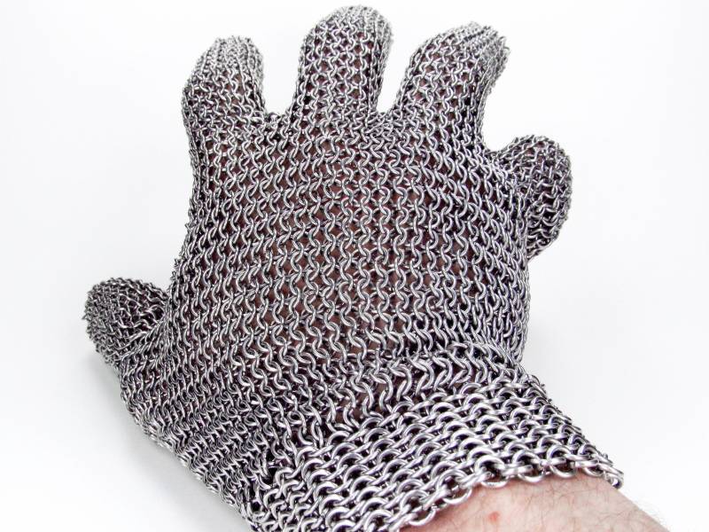 Handgefertigter Chainmaille Handschuh Aus Edelstahl Handgefertigter Chainmaille Handschuh Aus Edelstahl von ChainmailleByBim