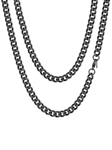 ChainsHouse 6mm breit Choker kette aus Edelstahl Choker Kette für frauen-Geschenkebox enthält-6mm breit -35cm lang von ChainsHouse