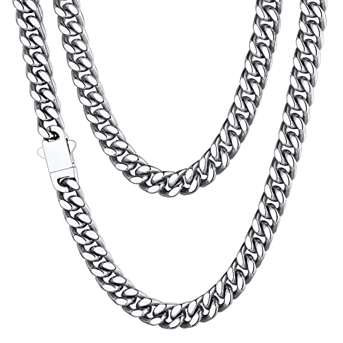 ChainsHouse Halskette Herren Edelstahlkette Panzerkette 56cm Kette ohne Anhänger Kette 7mm breit Kette Männer Schmuck ChainsHouse Halskette Herren Edelstahlkette Panzerkette 56cm Kette ohne Anhänger Kette 7mm breit Kette Männer Schmuck von ChainsHouse