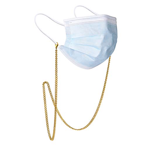 ChainsHouse goldene Brillen Kette Lanyard bead Damen Herren Maskketten Brillen Band für Sonnerbrillen Leserbrillen Mask Halter Gurt Kette für Paar ChainsHouse goldene Brillen Kette Lanyard bead Damen Herren Maskketten Brillen Band für Sonnerbrillen Leserbrillen Mask Halter Gurt Kette für Paar von ChainsHouse