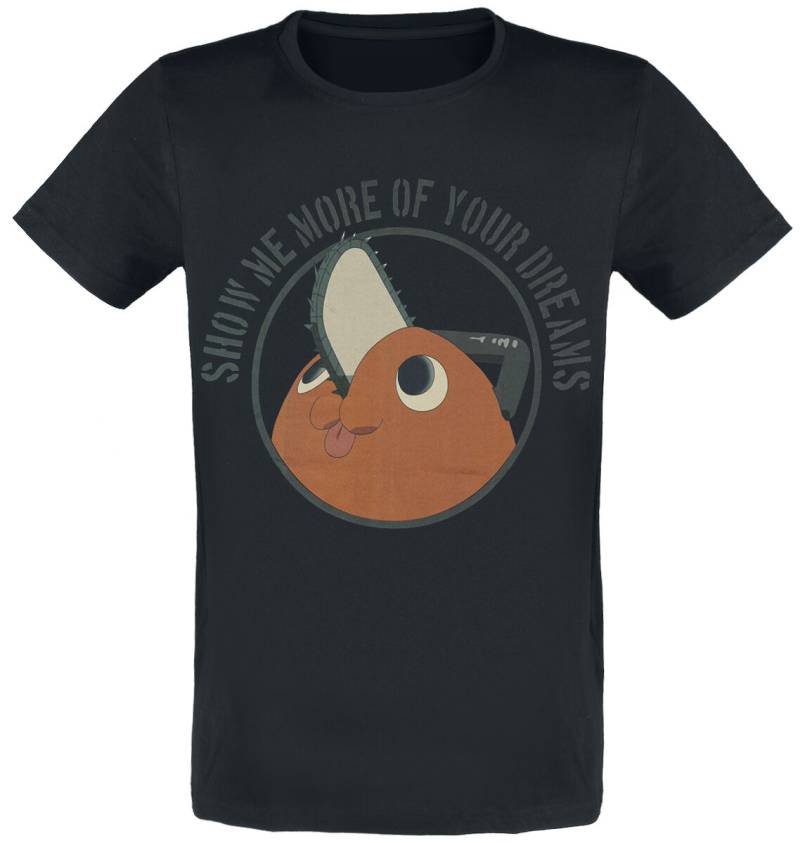 Chainsaw Man Pochita - Show Me Your Dreams T-Shirt schwarz in L von Chainsaw Man